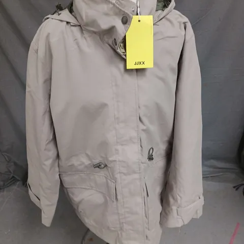 JACK & JONES JJXX FREJA PARKA COAT IN KELP SIZE L