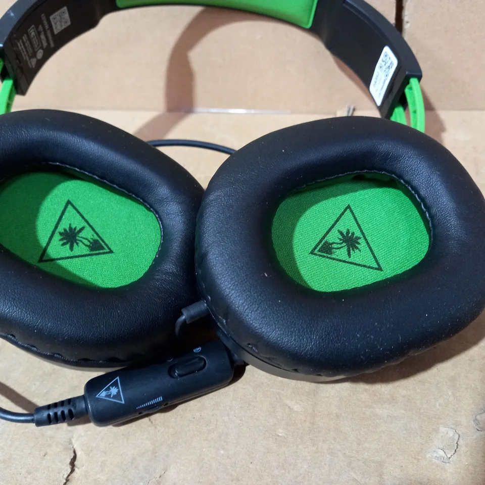 TURTLE BEACH RECON 50X WIRED GAMING HEADSET BLACK/GREEN