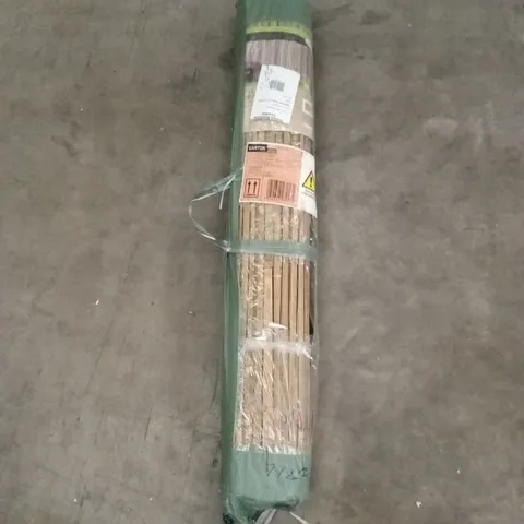 WRAPPED SLATSCREEN BAMBOO 3.8 x 1.2m
