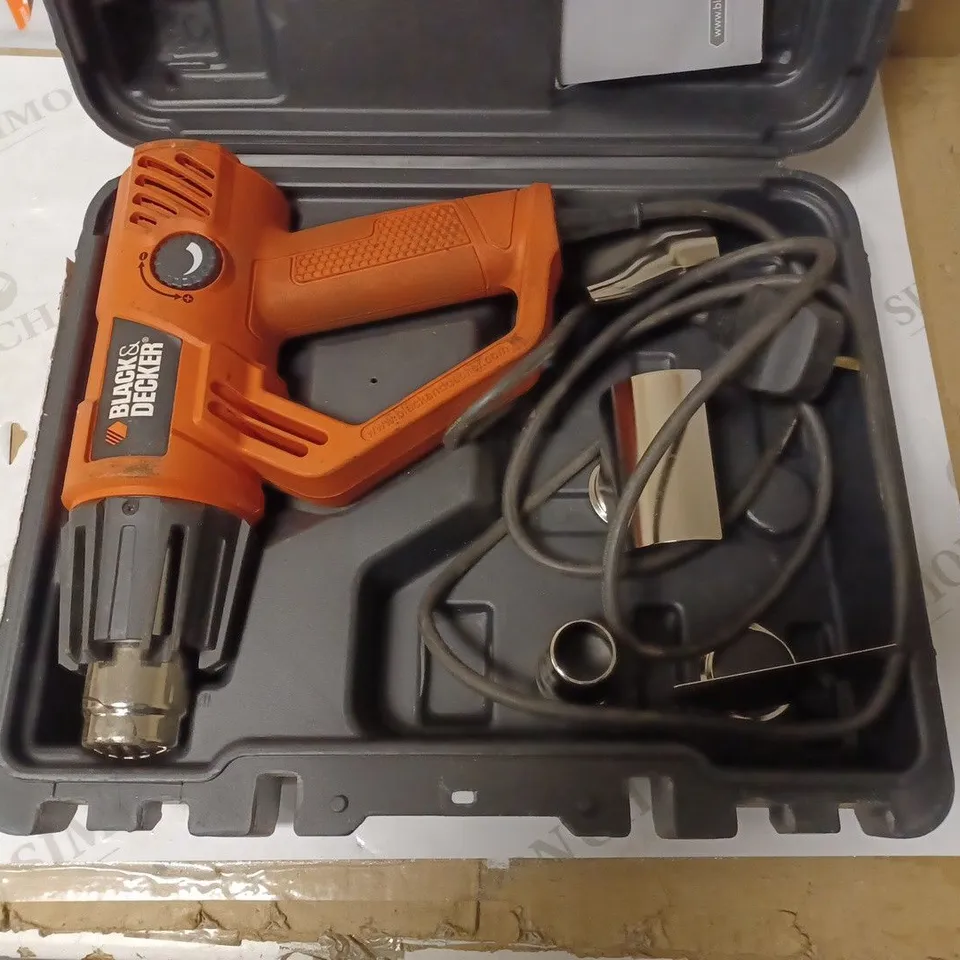 BLACK & DECKER 2000W HEAT GUN 