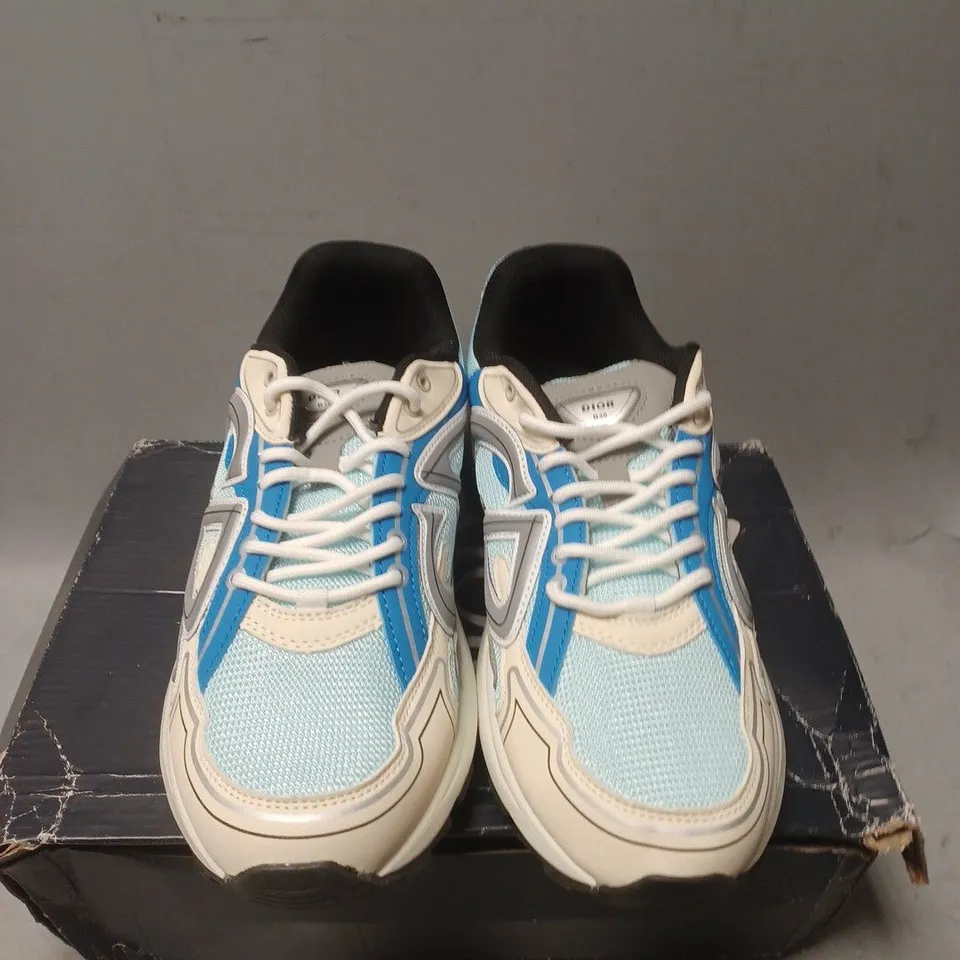 BOXED PAIR OF DIOR TRAINERS - UK SIZE 45