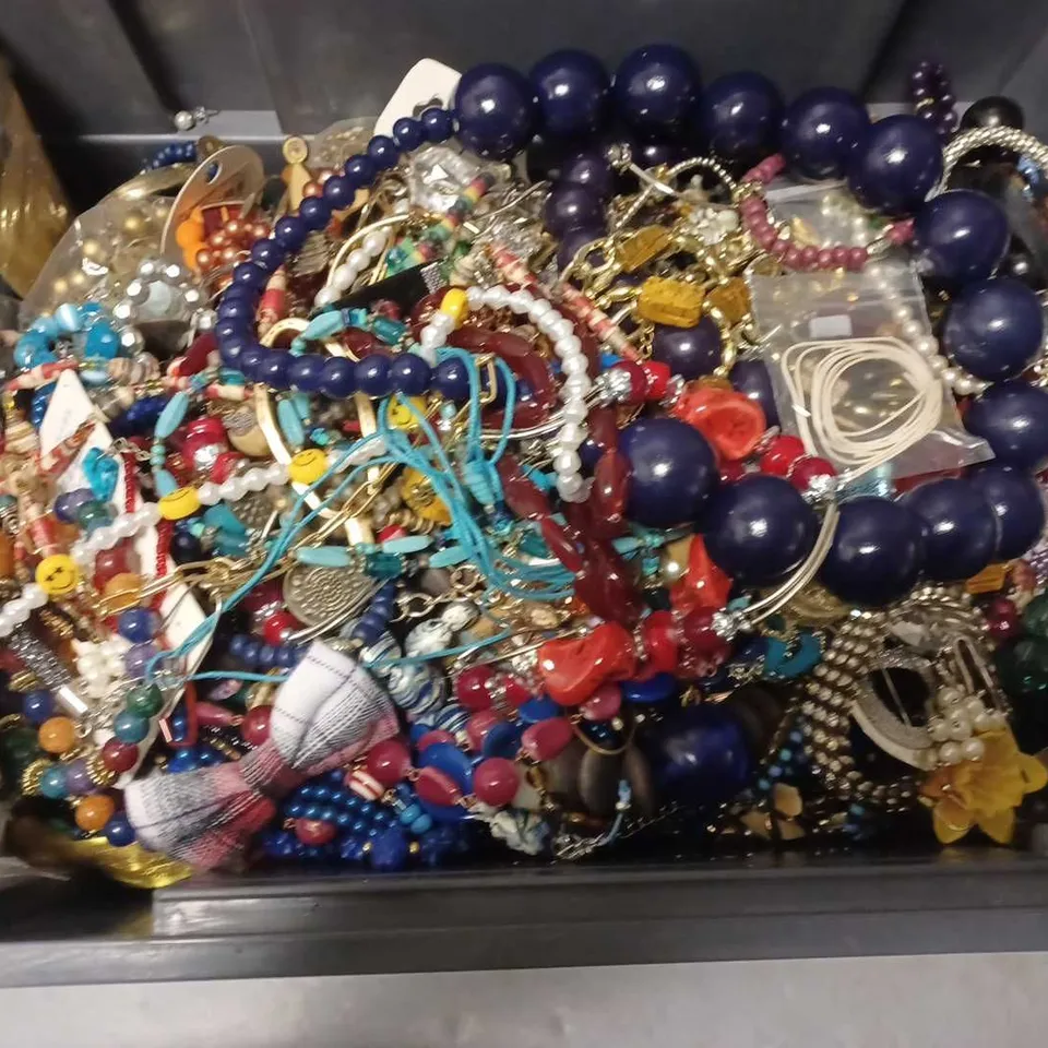 APPROXIMATELY 20 ASSORTED JEWELLERY PRODUCTS TO INCLUDE NECKLACES, EARRINGS, ETC