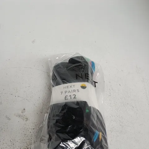 NEXT SOCKS 7 PAIR PACK SIZE 9-11