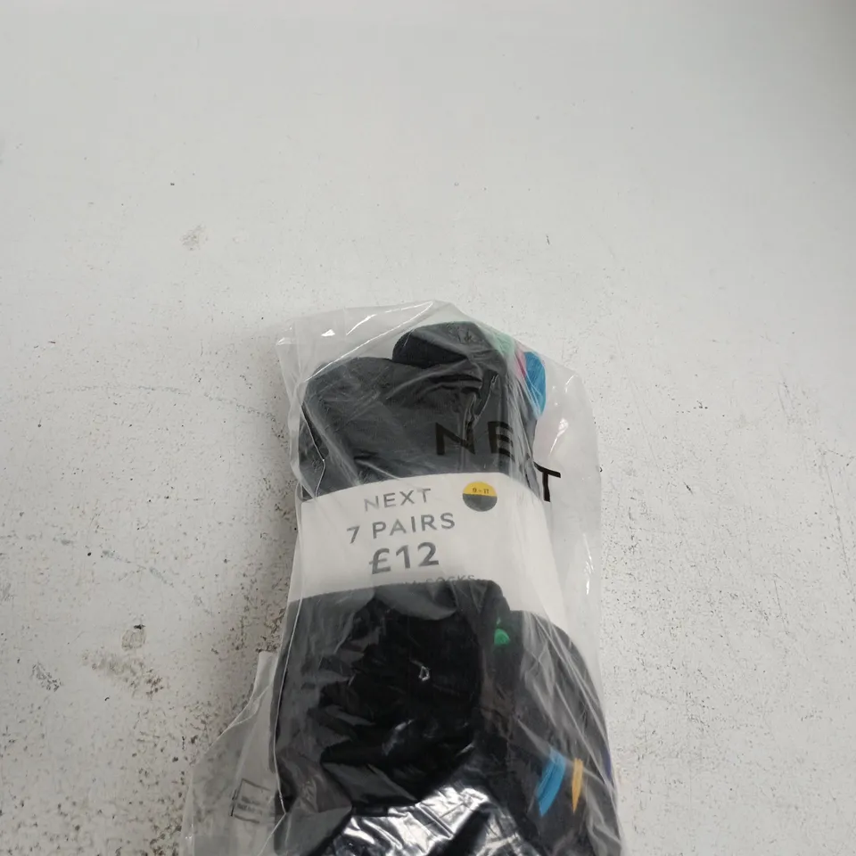 NEXT SOCKS 7 PAIR PACK SIZE 9-11