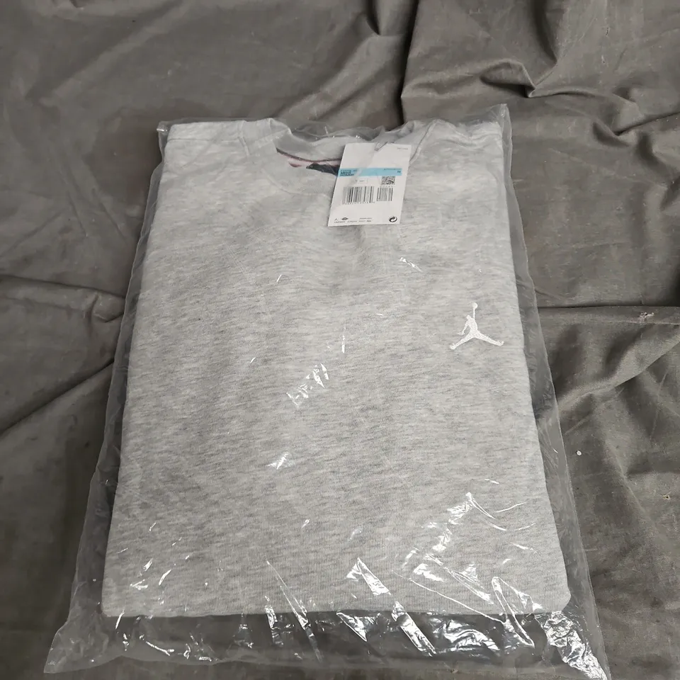 NIKE JORDAN CREW JUMPER IN GREY SIZE M