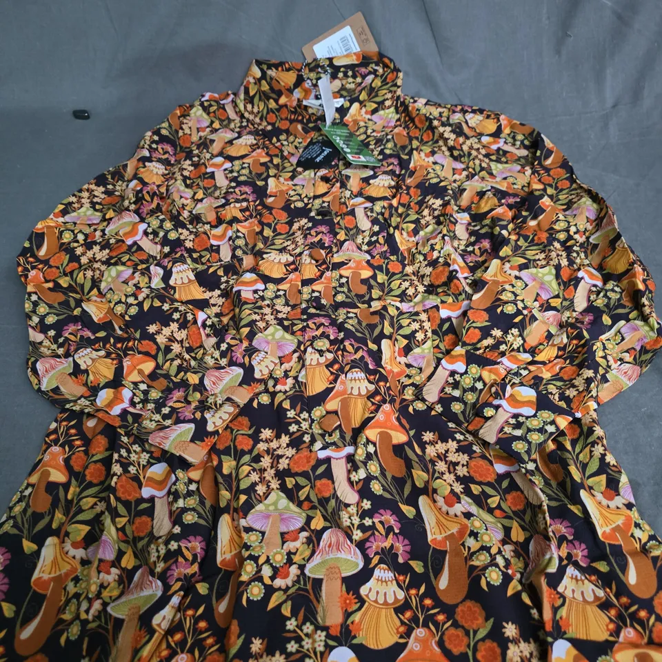 JOANIE VANYA MUSHROOM DRESS - SIZE 14