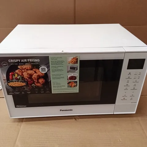 HOME » COOKERS & OVENS » FREESTANDING COOKING » MICROWAVE OVENS PANASONIC NN-CT54JWBPQ COMBINATION MICROWAVE OVEN IN WHITE 27 LITRE 1000W