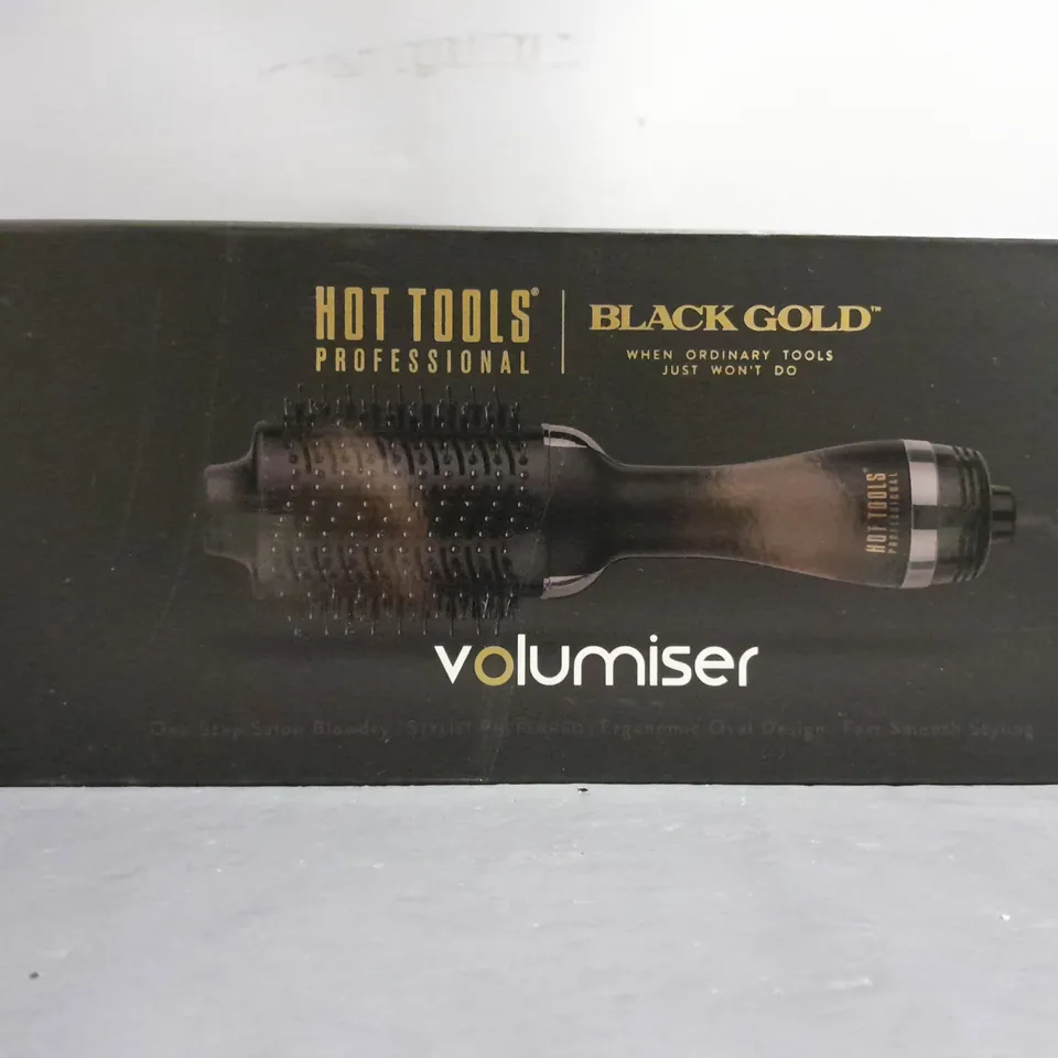 BOXED HOT TOOLS PROFESSIONAL BLACK GOLD VOLUMISER 