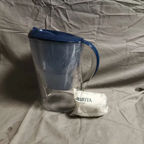 BRITA WATER FILTER PITCHER – BLUE LID WITH FILTER CARTRIDGE