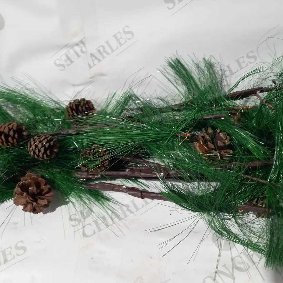 OUTLET HOME REFLECTIONS SET OF 3 PRE-LIT PINE BRANCHES