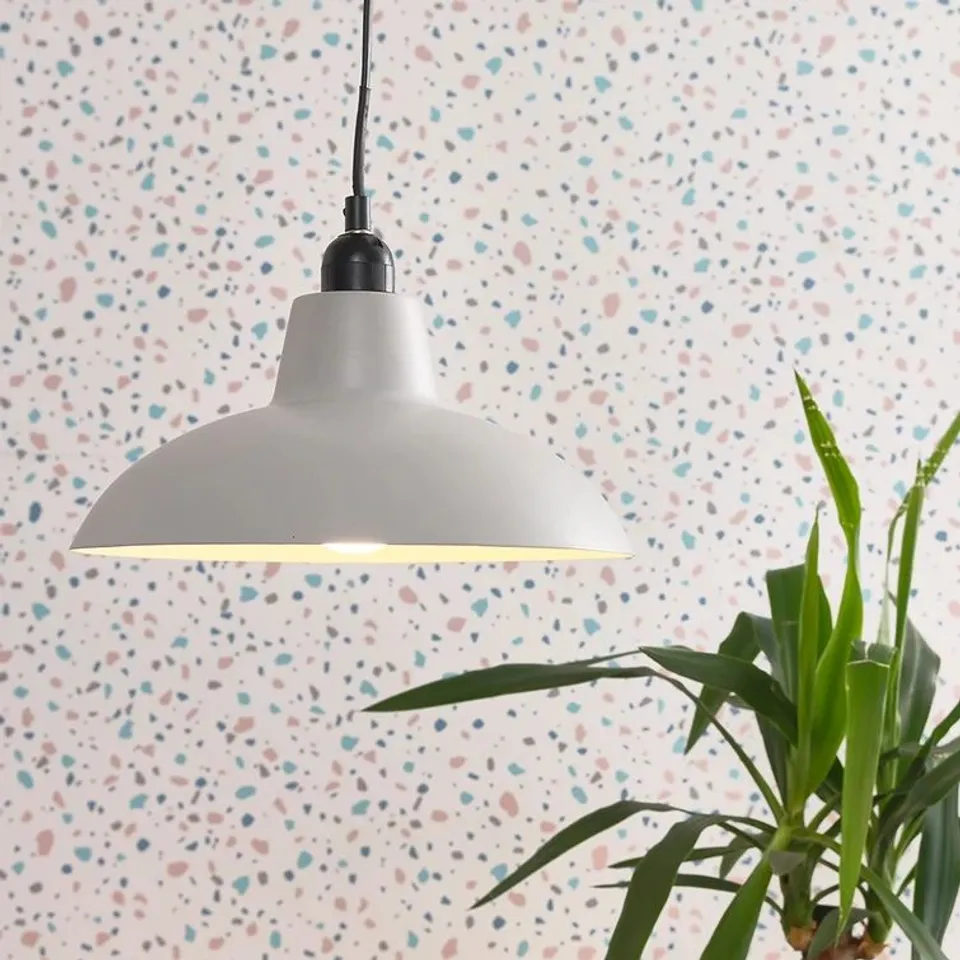 BOXED 12.2CM H METAL BOWL PENDANT SHADE (SET OF 2)