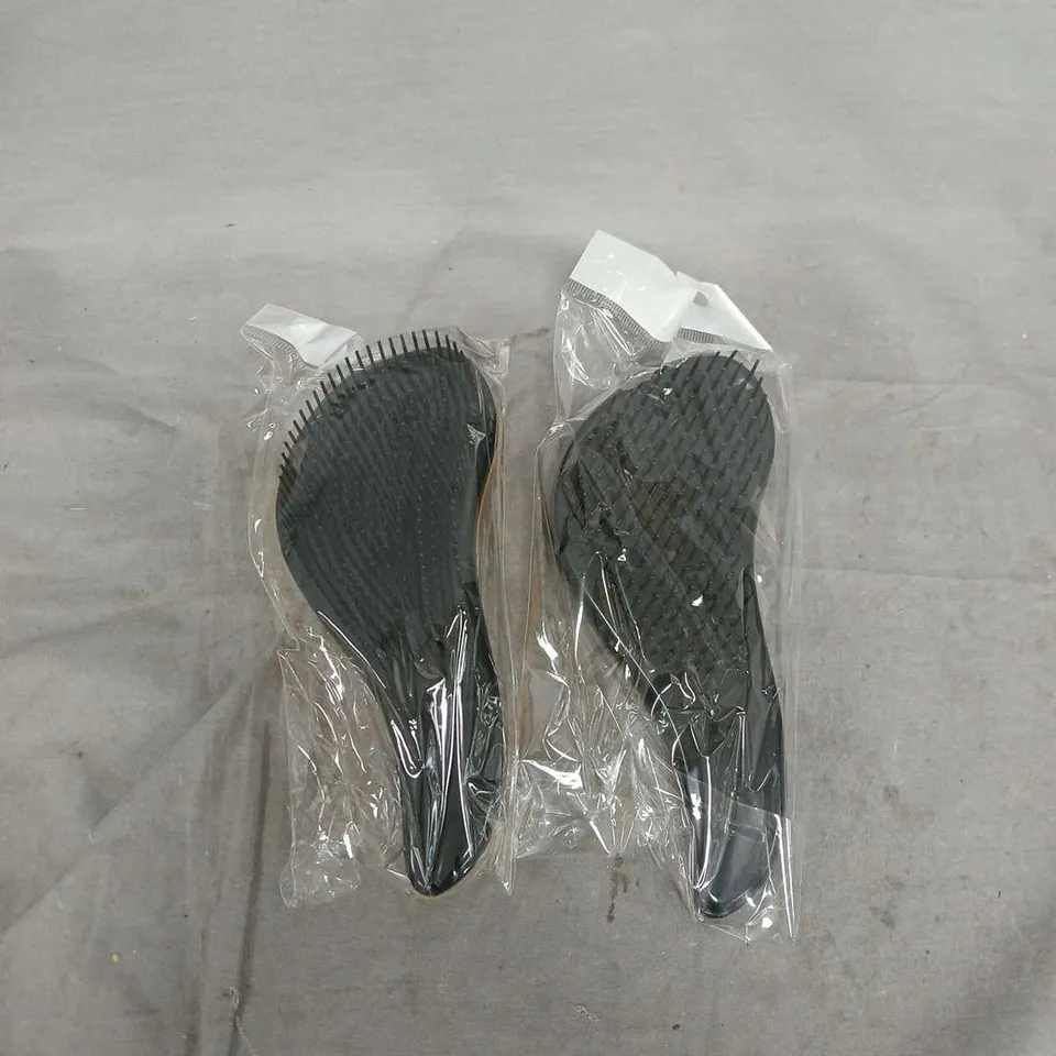 BOX OF APPROX 50 HAIRBRUSHES IN ASSORTED COLOURS