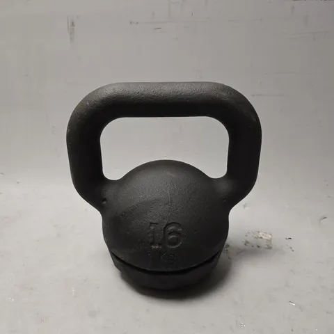 DOMYOS 16KG KETTLE BELL IN BLACK