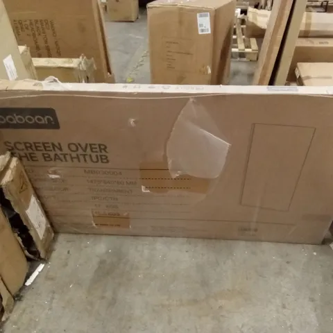 BOXED BABOAN SCREEN OVER THE BATH - MB030004