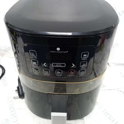 COOK'S ESSENTIALS AIR FRYER - BLACK
