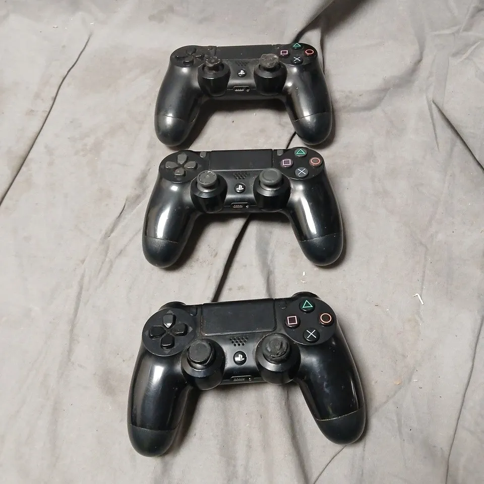 SONY PLAYSTATION 4 DUALSHOCK 4 WIRELESS CONTROLLERS – SET OF 3