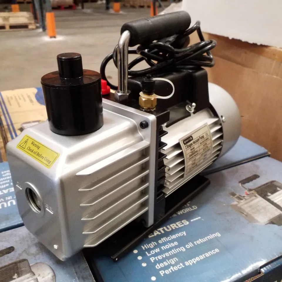 BOXED VANSTOX R4-VACPUMP4 2 STAGE VACUUM PUMP 