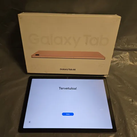 BOXED SAMSUNG GALAXY TAB A8 TABLET IN PINK