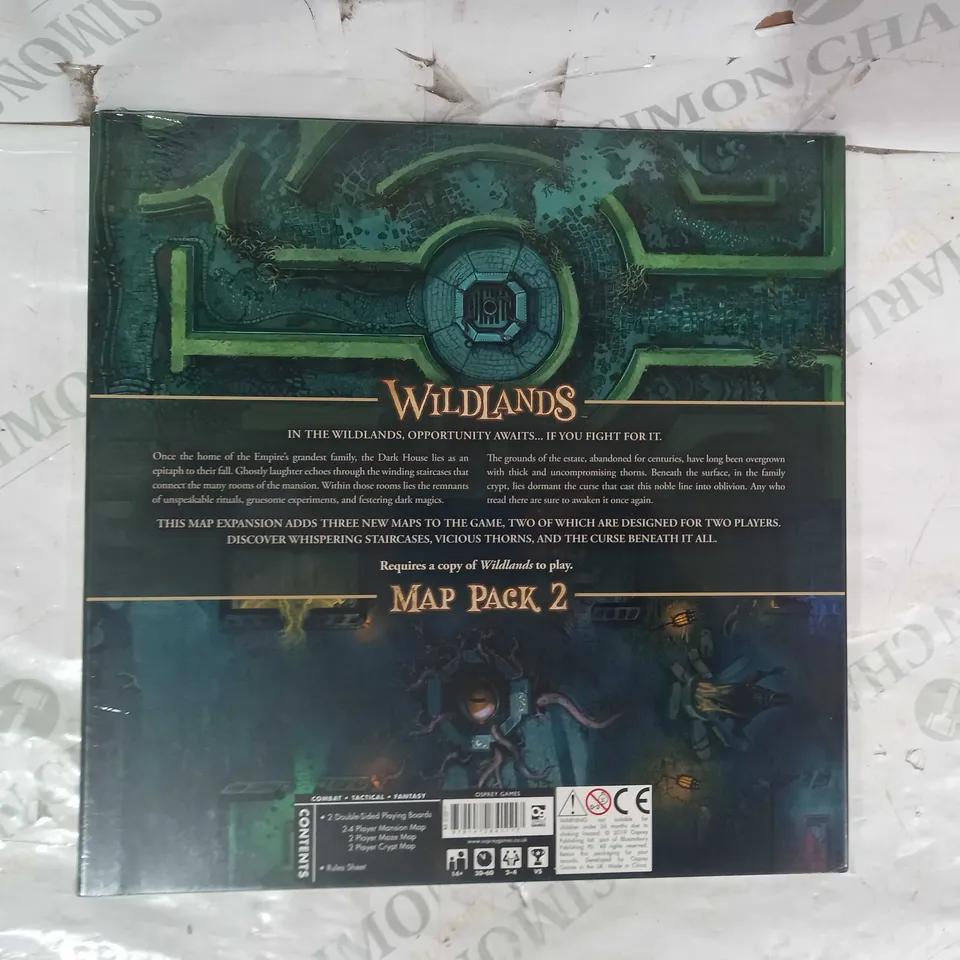 OSPREY GAMES WILDLANDS THE FALL OF THE DARK HOUSE MAP PACK 2