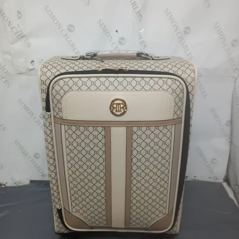 RIVER ISLAND MONOGRAM SUITCASE