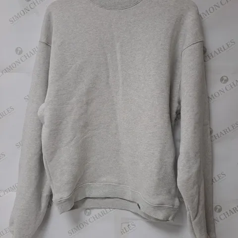 REPRESENT GREY HEAVY WEIGHT SWEATSHIRT - XS