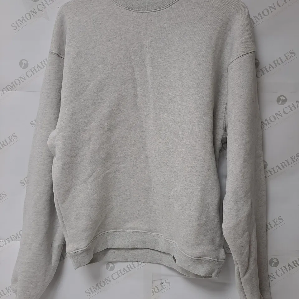 REPRESENT GREY HEAVY WEIGHT SWEATSHIRT - XS