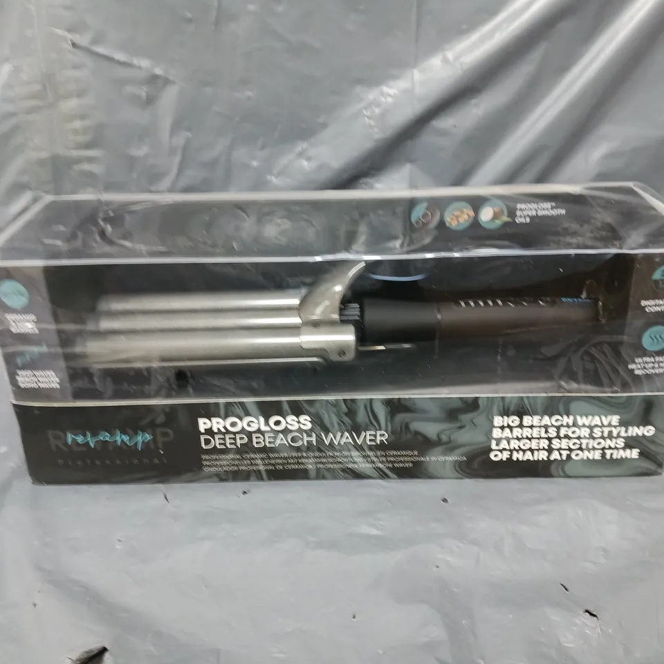 BOXED PROGLOSS DEEP BEACH HAIR WAVER  RRP £59.99