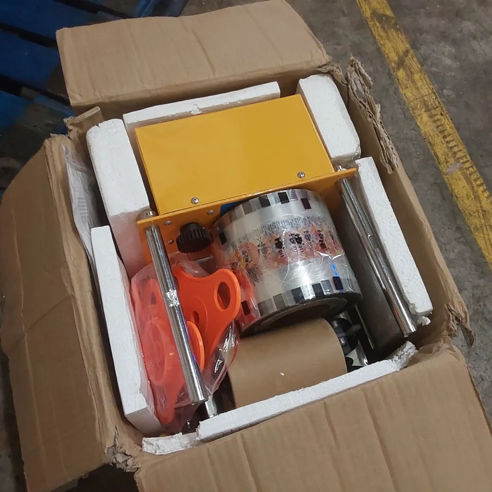 BOXED LCD DISPLAY AUTOMATIC CUP SEALER