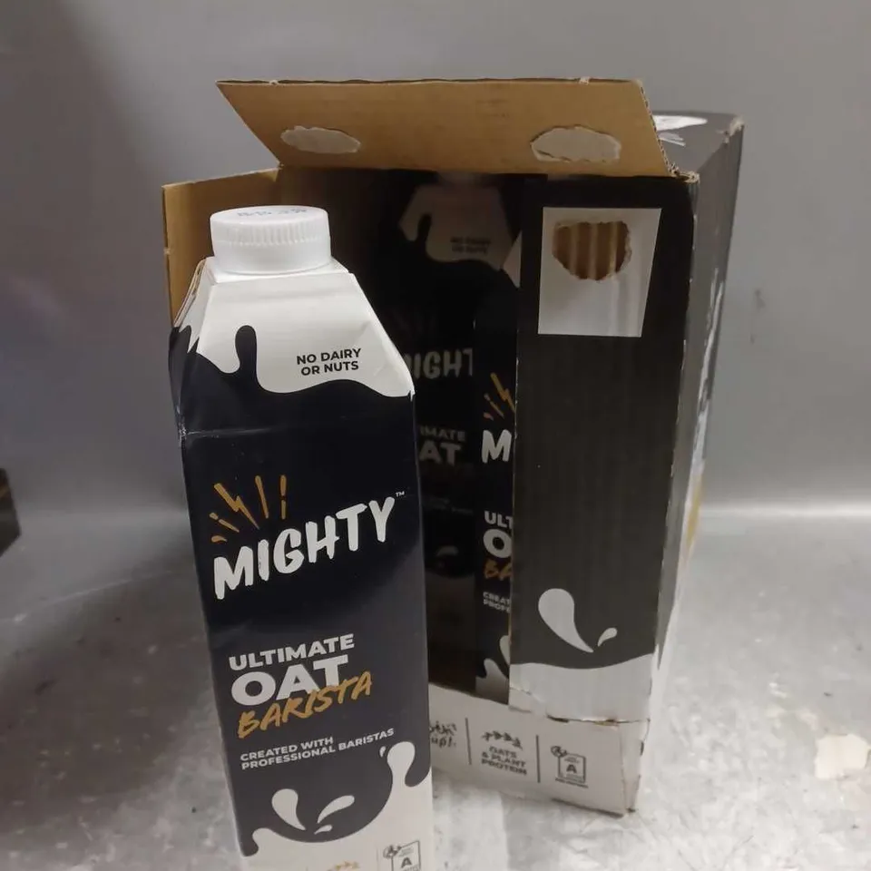 6 X MIGHTY ULTIMATE OAT BARISTA MILK - 6 X 1L - COLLECTION ONLY 