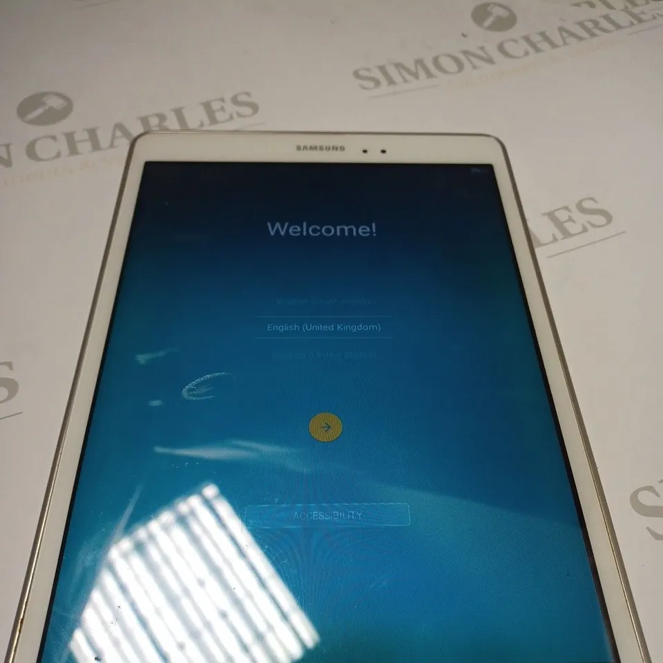 SAMSUNG GALAXY TAB A POWERED BY ANDROID SM-T550