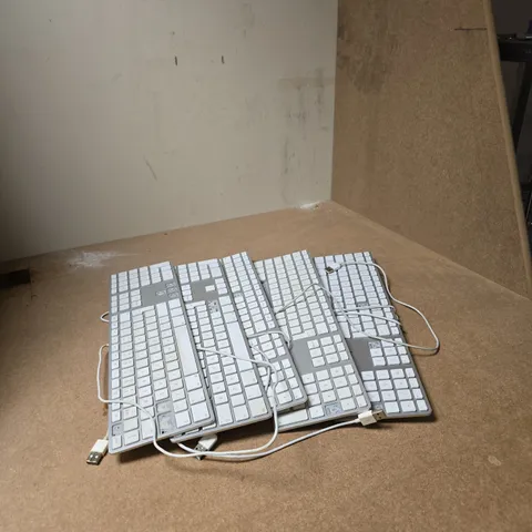 APPROXIMATELY 5 APPLE KEYBOARDS - MISSING KEYS