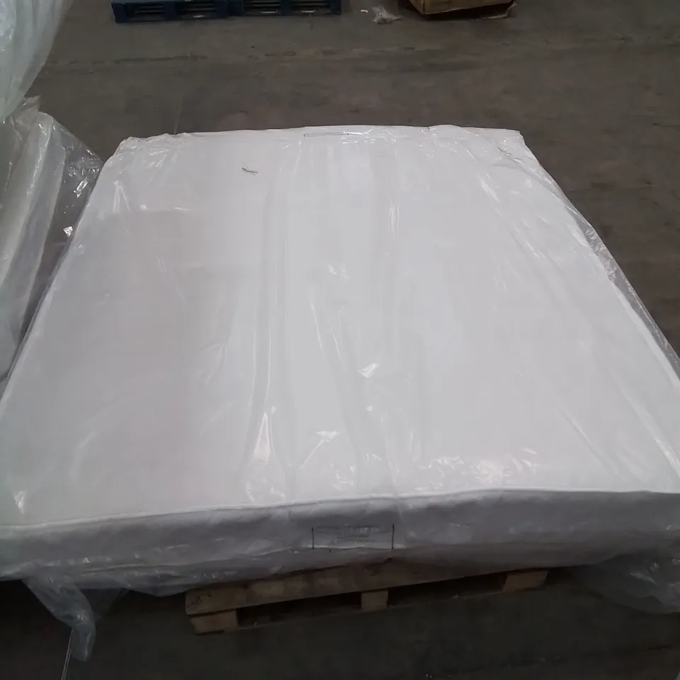 QUALITY BAGGED COIL SPRUNG MEMORY FOAM TOP SUPER KINGSIZE MATTRESS 