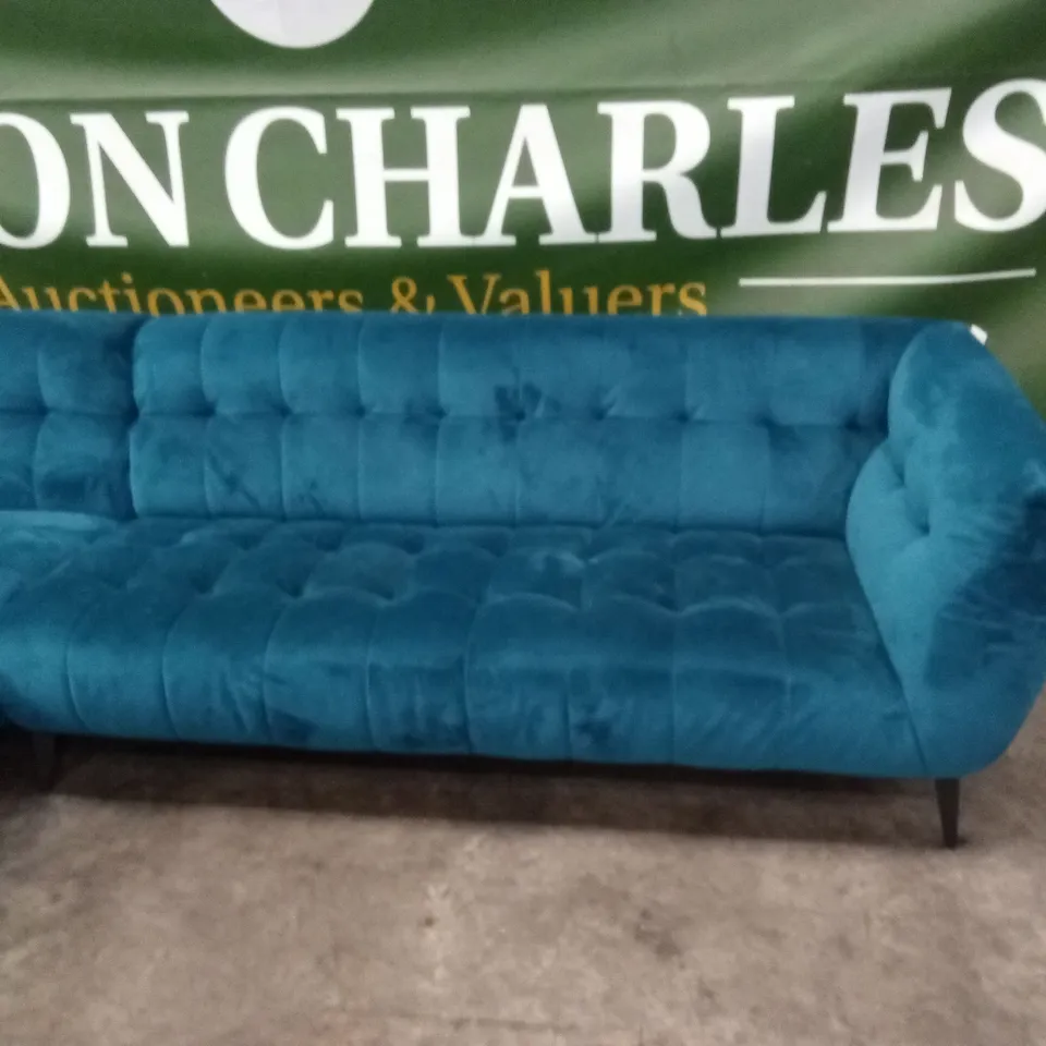 QUALITY DESIGNER MONTREAL MARLOW VELVET CORNER CHAISE GROUP