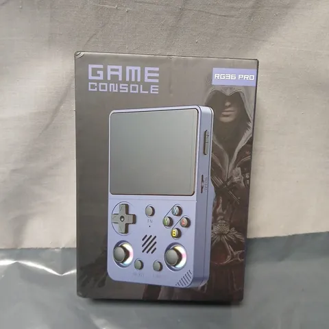 BOXED RG36 PRO HANDHELD GAMES CONSOLE