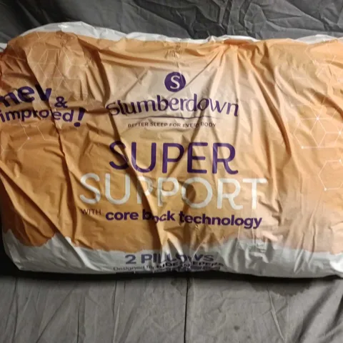 SLUMBERDOWN SUPER SUPPORT PILLOWS β 2 PACK
