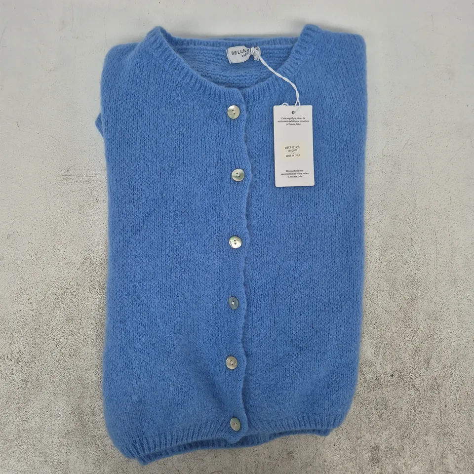 BELLERINA CARDIGAN IN BLUE SIZE UNSPECIFIED
