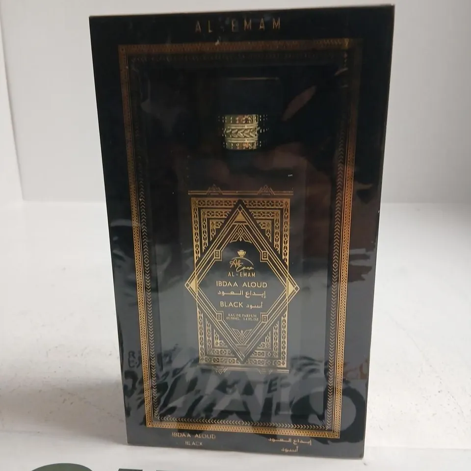 BOXED AND SEALED AL-EMAM IBDAA ALOUD BLACK EAU DE PARFUM 100ML