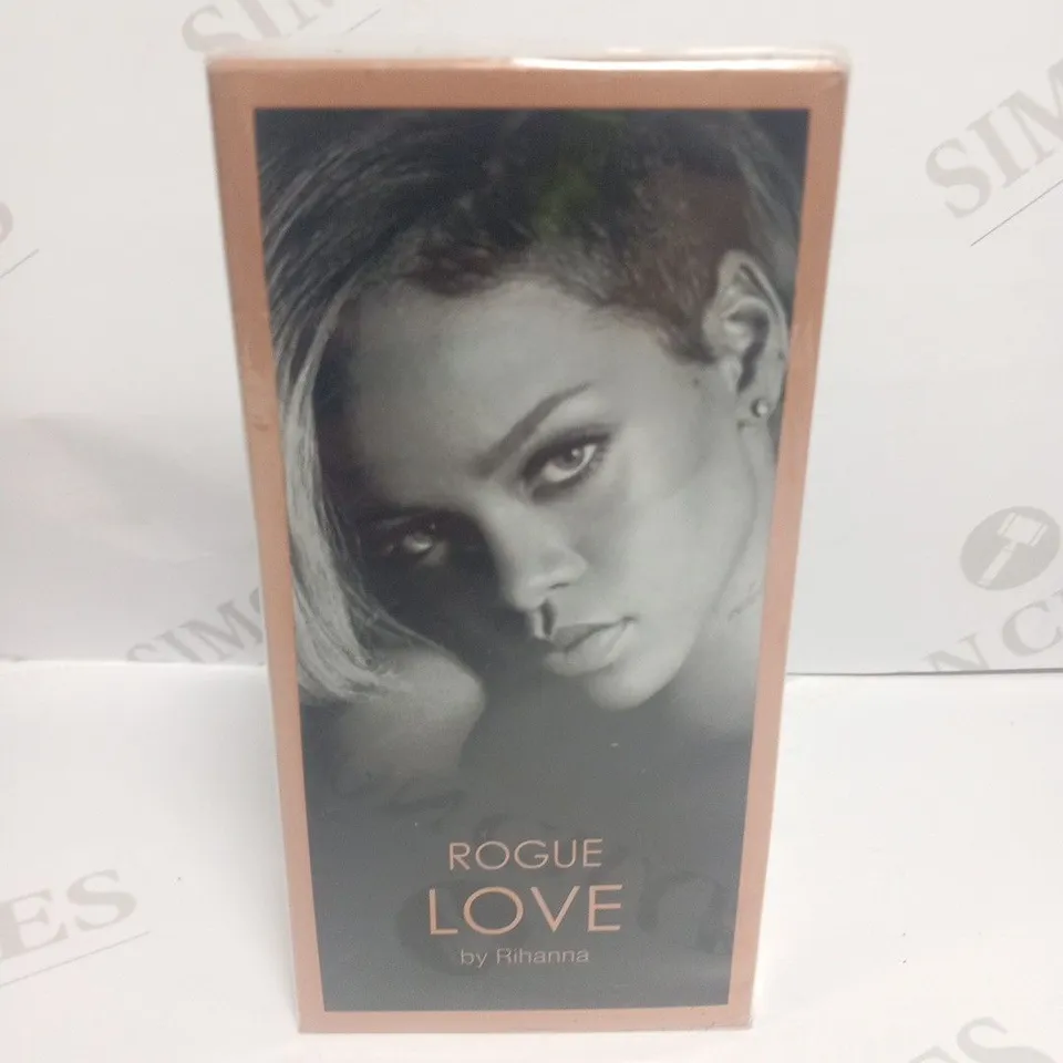 BOXED AND SEALED ROGUE LOVE BY RIHANNA EAU DE PARFUM 125ML