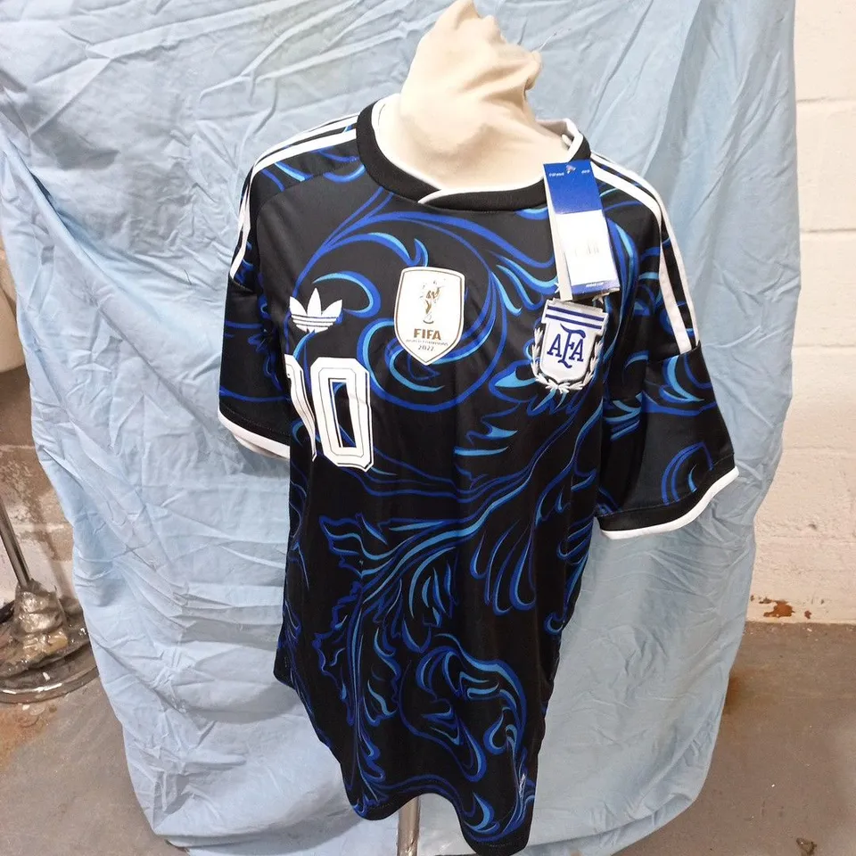ADIDAS ARGENTINA MARADONA FOOTBALL SHIRT – MEN’S SIZE M