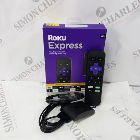 BOXED ROKU EXPRESS STREAMING PLAYER 