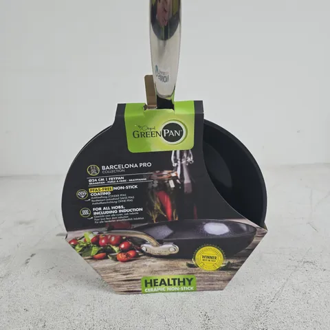 GREENPAN BARCELONA PRO CERAMIC NON-STICK FRYPAN 24 CM – INDUCTION COMPATIBLE