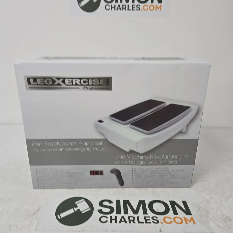 BOXED LEGXERCISE PEDAL EXERCISER
