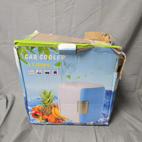CAR COOLER 4 LITRES – PORTABLE 12V VEHICLE REFRIGERATOR