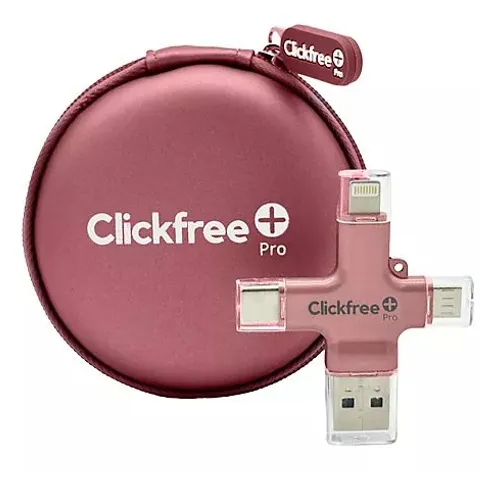 CLICKFREE PRO 256GB UNIVERSAL PHOTO & VIDEO STORAGE BACKUP FOR PHONE