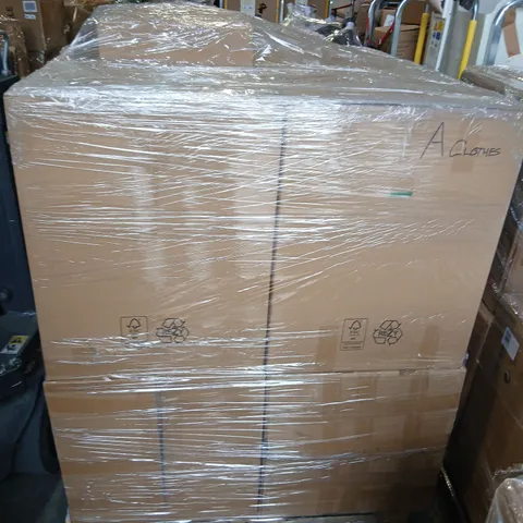 PALLET OF APPROXIMATELY 86 ITEMS OF ASSORTED CLOTHING AND HOUSEHOLD PRODUCTS TO INCLUDE; 