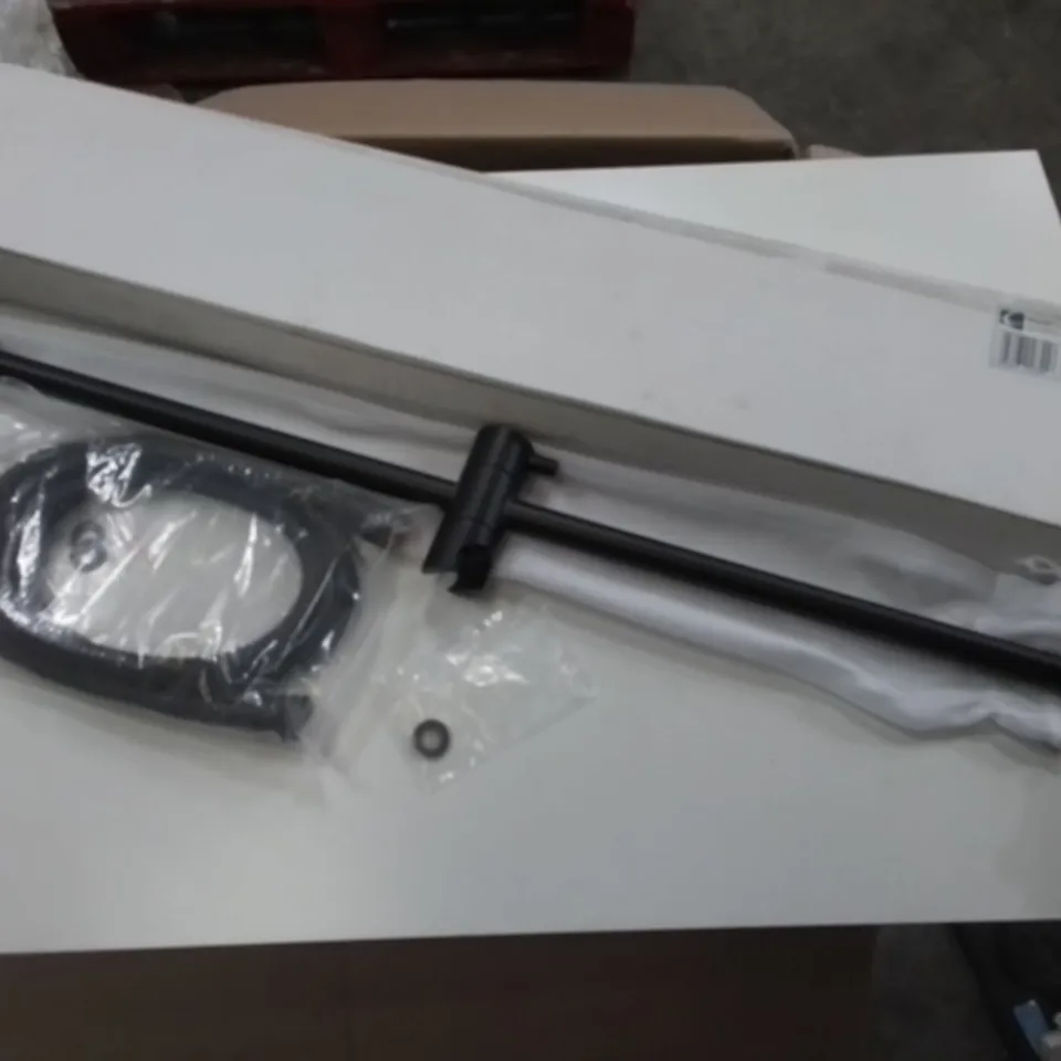 BOXED AS NEW CALYPSO ROSA HANDSHOWER C/W SLIDE RAIL, HOSE AND OUTLET ELBOW