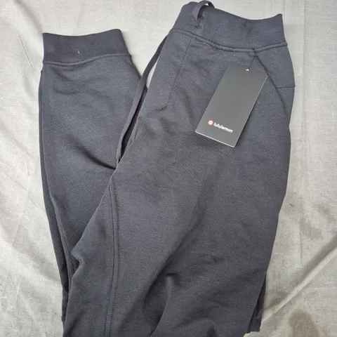 LULULEMON CITY SWEAT JOGGERS IN BLACK - MEDIUM