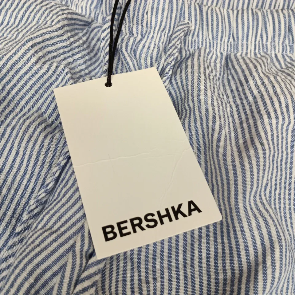 BERSHKA STRIPED TROUSERS – SIZE M (WAIST 28)