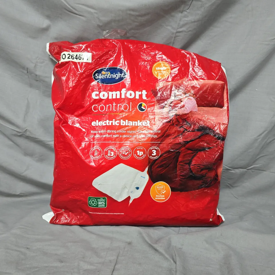 SILENTNIGHT COMFORT CONTROL ELECTRIC BLANKET