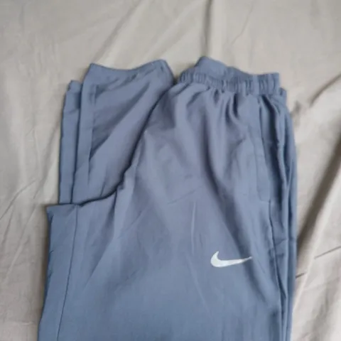 NIKE DRI-FIT MEN’S JOGGERS – BLUE/GREY SIZE S